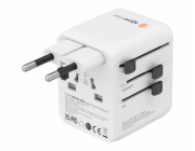 Boompods World Travel Plug 20W White