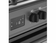 Ravanson Plynový a elektrický sporák KWGE-K90 Cheff Modern Black (černý)