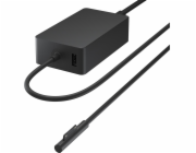 Microsoft Surface 65W Power Supply Laptop, Tablet Černá AC Vnitřní