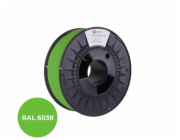 Filament C-TECH PREMIUM LINE, TPU 90A, flexibilní, luminiscenční zelená, RAL6038, 1,75mm, 1kg