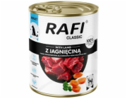 RAFI Classic with lamb - vlhké krmivo pro psy - 800g