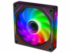 EVOLVEO 120UX-S, ventilátor, 120mm, 4pin molex, ARGB, sla...