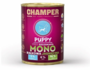 CHAMPER Puppy Monoprotein Lamb - vlhké krmivo pro psy - 400g
