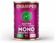 CHAMPER Gastro Monoprotein Salmon - vlhké krmivo pro psy - 400g
