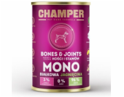 CHAMPER Bones & Joints Monoprotein Lamb - vlhké krmivo pro psy - 400g