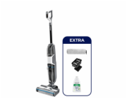 Bissell CrossWave HF3 Cordless Pro Vertikální Baterie Suché a mokré Bezsáčkové 0 l 200 W Černá, Stříbrná