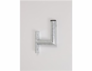 Držák antény na zeď, žárový zinek, délka 10cm