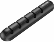 Vention KBRB0 organizér kabelů Univerzální Držák na kabely Černá 1 kusů