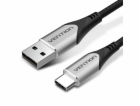 Vention CODHF USB kabel USB 2.0 1 m USB A USB C Hliník, Č...