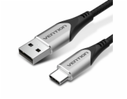 Vention CODHF USB kabel USB 2.0 1 m USB A USB C Hliník, Černá