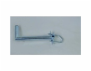 Držák antény na balkón s vinklem, galvanický zinek, délka 35cm