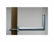 Držák antény na stožár, galvanický zinek, délka 35cm