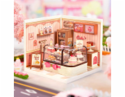 RoboTime 3D dřevěná skládačka Miniatura domečku Cukrárna Tasty