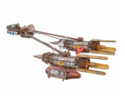 Ugears 3D dřevěná mechanická skládačka Star Wars Závodní kluzák Anakin Skywalker