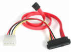 StarTech SFF 8482 - SATA, 0,45 m, červená (SAS729PW18)
