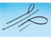 Onnline UV stahovací pásky online 165x2,5mm 100ks černé CV-165MW