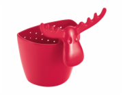 Koziol RUDOLF nálevník na čaj červený