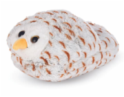Pantofel Cozy Noxxiez CS914 Sněžná sova - hřejivý plyšový 