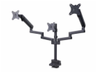 Startech Triple Monitor Desk Mount For Up To Three 27in S...
