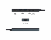 HyperDrive Flex 5 Port USB-C Hub Black