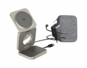 EPICO UltraBase Qi2 3in1 Fold Alu Mag+ Wireless Charging Stand EF55 - titanium