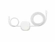 ZENS USB C - C Pro 2 cable 1,5 m 240W with Qi2,charger White