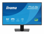 iiyama ProLite X2492HSU-B1 - LED monitor - 24" - 1920 x 1080 Full HD (1080p) @ 120 Hz - IPS - 300 cd/m? - 1500:1 - 3 ms - HDMI, DisplayPort - reproduktory - matná cern