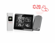 KIENZLE Funk DCF Wetterstation mit Wand-Projektion