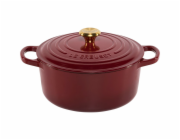Le Creuset Signature Bräter rund 22 cm rot