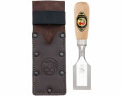 Kirschen Kurzbeitel in Leder- holster, 35 mm