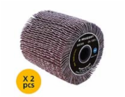 Peugeot 2ks brusný lamelový kartáč zrnitost 80 průměr 120MM šířka 100MM 800304