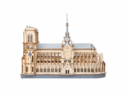 RoboTime 3D dřevěná skládačka Pařížská katedrála Notre-Dame