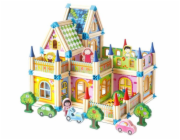 Stavebnice 2Kids Toys Dřevěná, Zámek barevný