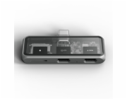Satechi USB-C PD Mobile XR Hub & MicroSD Card Reader space grey