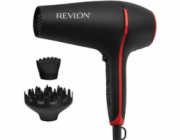 BAZAR - Revlon Smoothstay Coconut Oil RVDR5317E fén na vlasy, 2000 W, 2 rychlosti, 3 teploty, černá - Poškozený obal