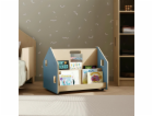 BusyKids Oboustranná knihovna na kolečkách modrá