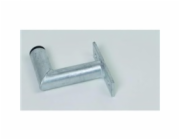 Držák antény na zeď, žárový zinek, délka 15cm