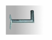 Držák antény na zeď, tvar T mini, žárový zinek, délka 20cm