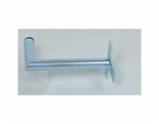 Držák antény na zeď, tvar T mini, galvanický zinek, délka 25cm