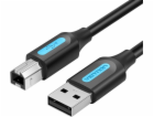 Vention COQBF USB kabel USB 2.0 1 m USB A USB B Černá
