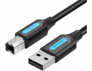 Vention COQBF USB kabel USB 2.0 1 m USB A USB B Černá