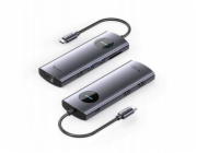 Dokovací stanice Vention 9v1 MST USB-C 4K 100 W 5 Gbps