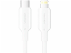 Kabel USB-C na Lightning 3A 480Mbps 1m WHITE