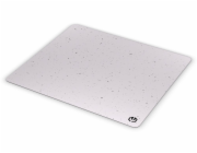 Endorfy podložka pod myš Stoneflow White L / 450x400x3 / voděodolná / obšitá / gumová spodní vrstva / bílý kámen