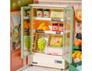 RoboTime 3D dřevěná skládačka Miniatura domečku mini Prodejna ovoce a zeleniny