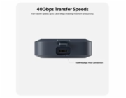 BAZAR - USB4 NVMe Externí ochranné pouzdro na SSD disky