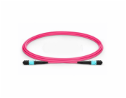 XtendLan FO patch MPO(f)-MPO(f), 2m, OM4, 12/12, kabel kulatý 3mm, křížený (Type B)