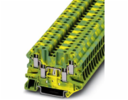 Phoenix Kontaktní 4vodičový ochranný pás 0,14-6mm2 zeleno-žlutý UT 4 quattro-pe (3044597)