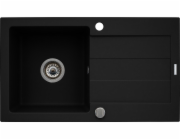 Pyramis Dřez Granitový dřez Next 76x44 1B1D Karbon