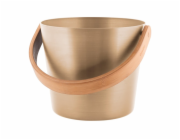 Saunové vědro RENTO CHAMPAGNE, 5 l, 23 x 23 cm,